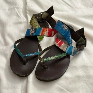 BC Footwear Recycled Bag Strappy Sandals
